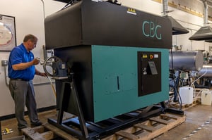 Onsite solvent recycling for parts washers and waste reduction