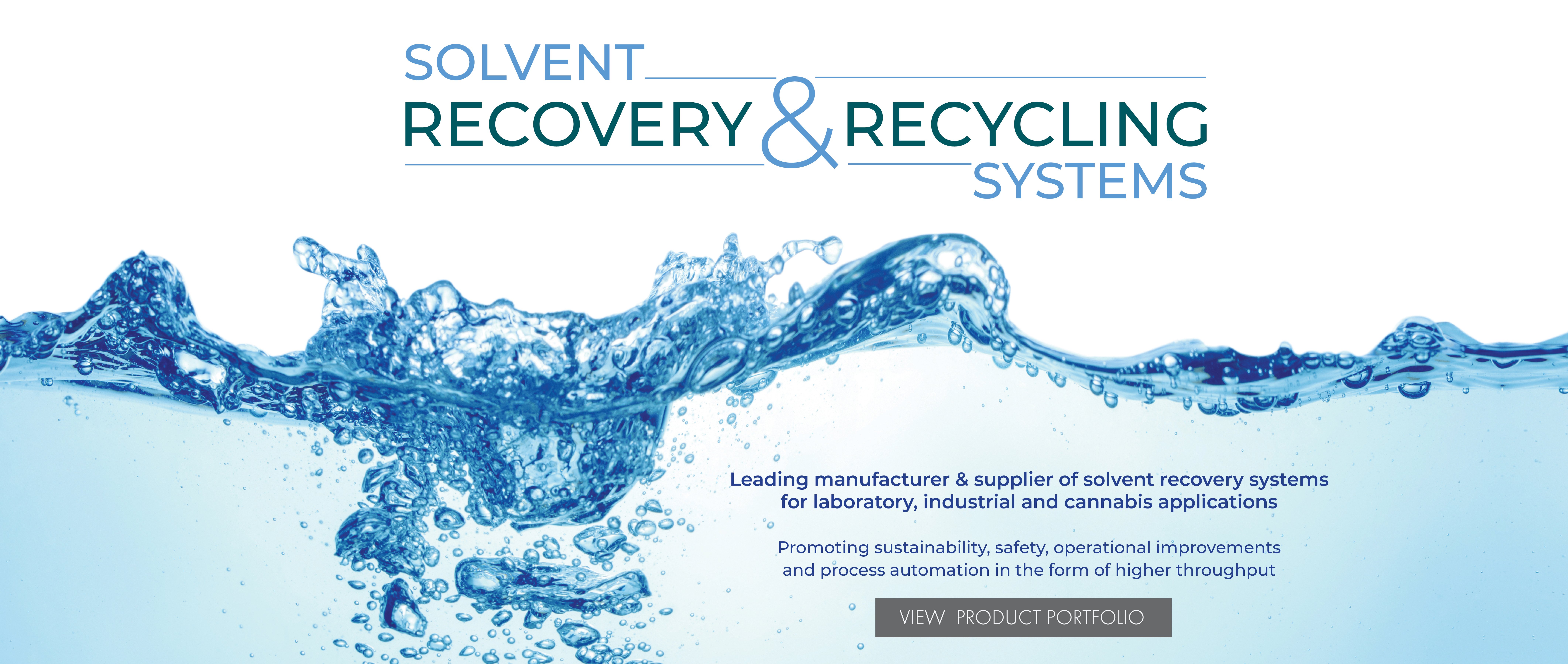 Solvent Recovery & Recycling Systems