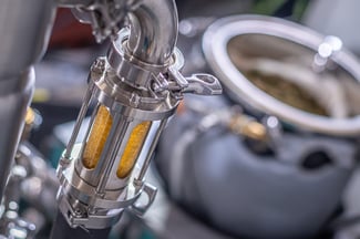 Ethanol extraction systems for extracting cannabis oil